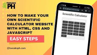 How to Make Your Own Scientific Calculator Website with HTML, CSS and JavaScript