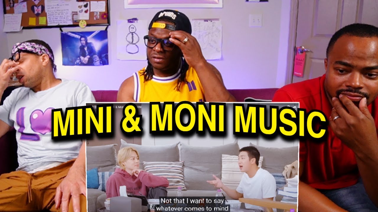 RM Revealed SO MUCH: Mini & Moni Music (Reaction)