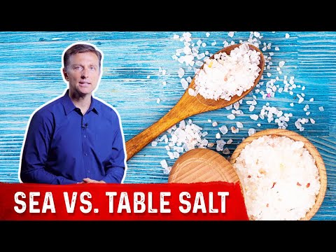 Sea Salt vs. Table Salt –