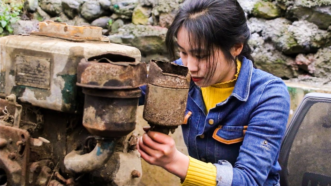 💡Найди сломанный дизельный двигатель, похоже, он копается на поле боя | Linguoer