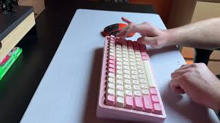NuPhy Halo75 V2（Raspberry Switch） NuPhy Halo75 V2 typing sound test with the NuPhy Raspberry