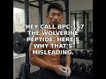 They call BPC-157 the Wolverine peptide. Here's why that's misleading.