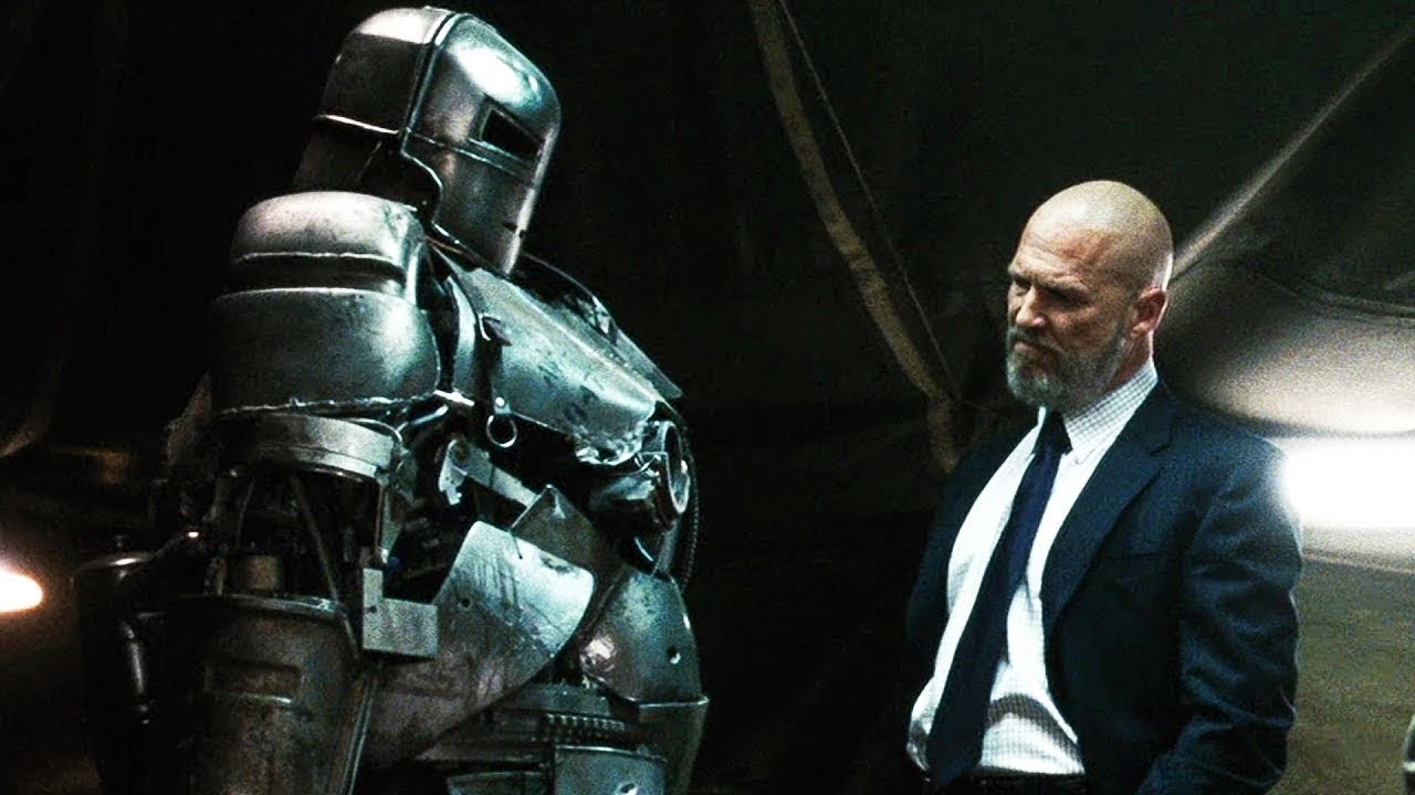 Obadiah Stane Gets Iron Man Mark 1 Armor Scene Iron Man (2008) Movie CLIP HD YouTube