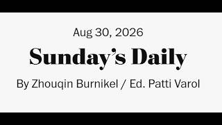 The Washington Post / LA Times Crossword 30/08/2026