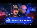 @FILATOV & KARAS: живой концерт на высоте 330 метров (открытая концертная студия Авторадио)