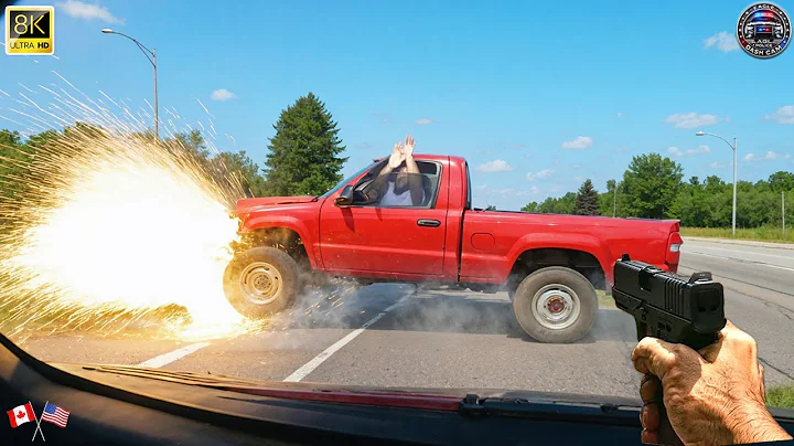 Top 25 Craziest High-Speed Police Chases 2025! Caught on Dashcam #1