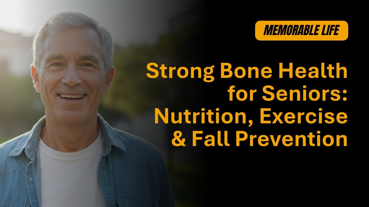 Strong Bone Health for Seniors: Nutrition, Exercise & Fall Prevention