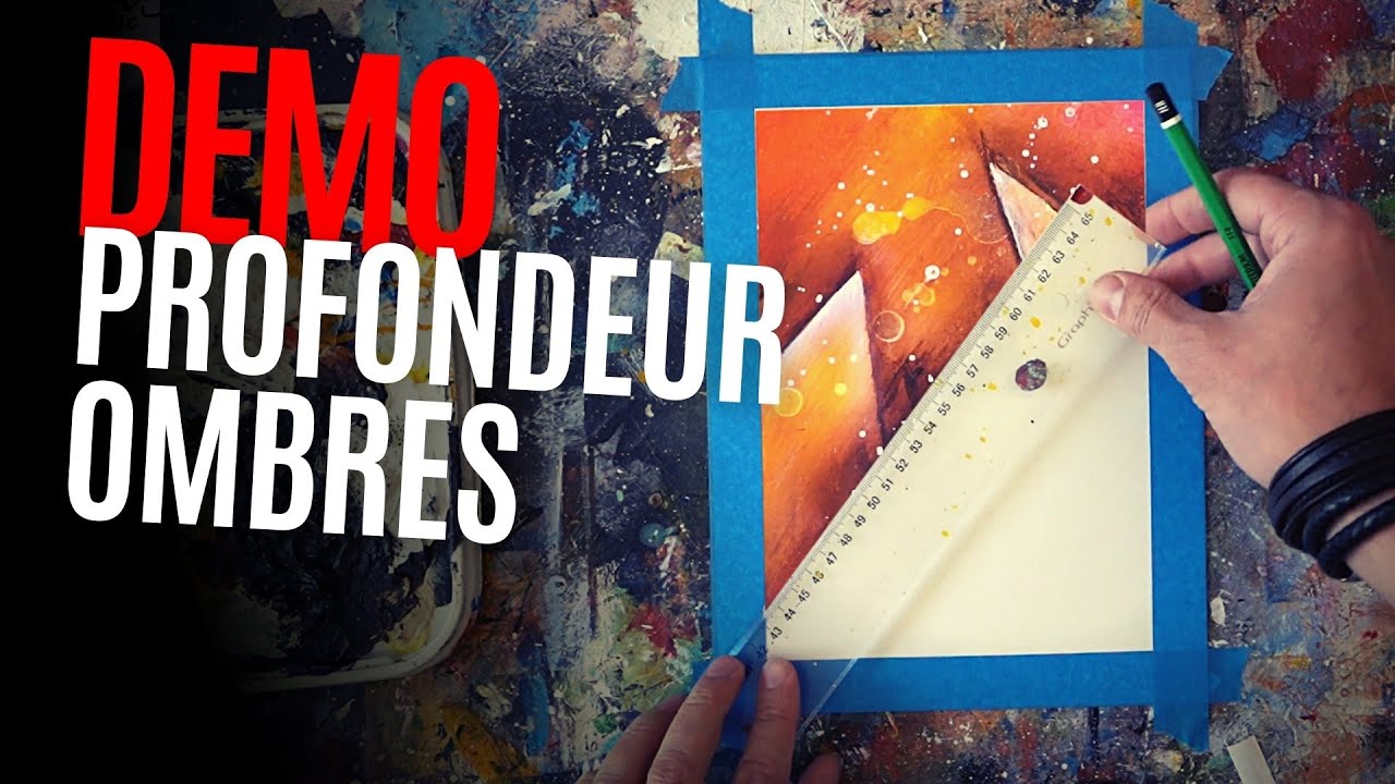 🎨 Comment faire des ombres ? Peinture profondeur, perspective, lumière