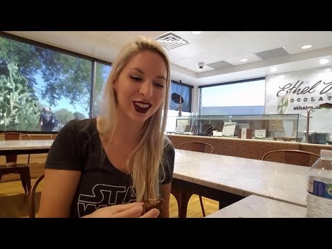 Ethel M Chocolate Factory Chocolate Tasting in Las Vegas - YouTube