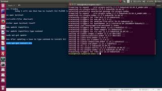 Install vlc player in ubutnu 16.04 || programming Hub
