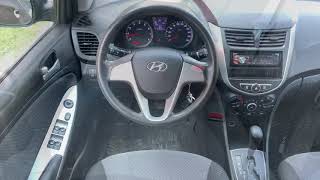 Экспресс обзор Hyundai Solaris, 2014 153 002 км, 1.6, AT (123 л.с.), седан, передний...