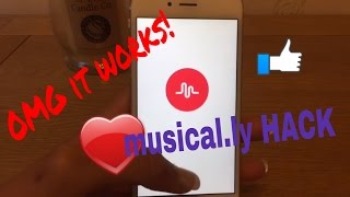 Musically hack for the new update!! 2016 (100% works)