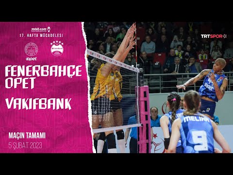 Fenerbahçe Opet 3 - 0 VakıfBank (Maçın Tamamı) | 2022-2023 Sultanlar Ligi