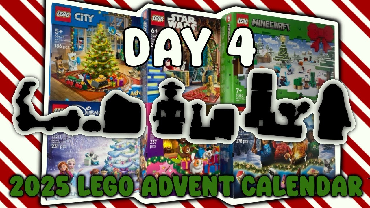 САМОКАТ БУ | ДЕНЬ 4 - Адвент-календарь LEGO 2025 (4 ДЕКАБРЯ 2025 Г.)