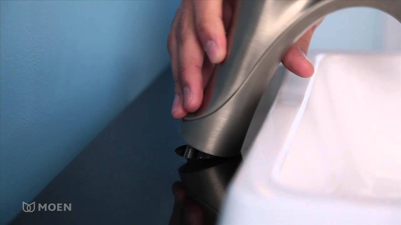 How To Install A Moen Bathroom Faucet Youtube