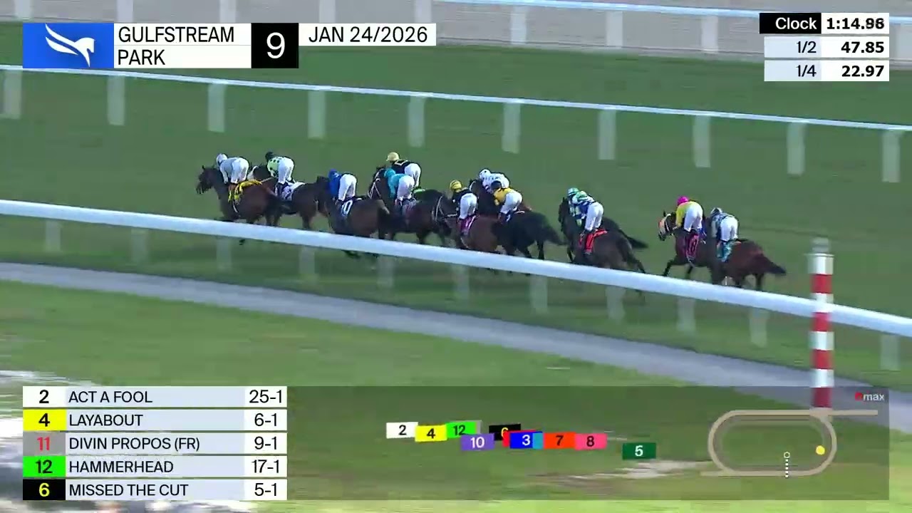 Галфстрим-Парк, 24 января 2026 г., гонка №9