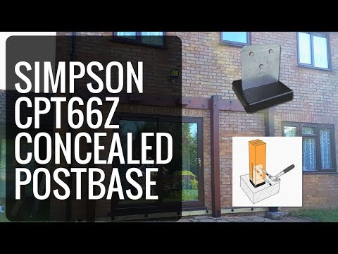 How To Install Simpson Post Base