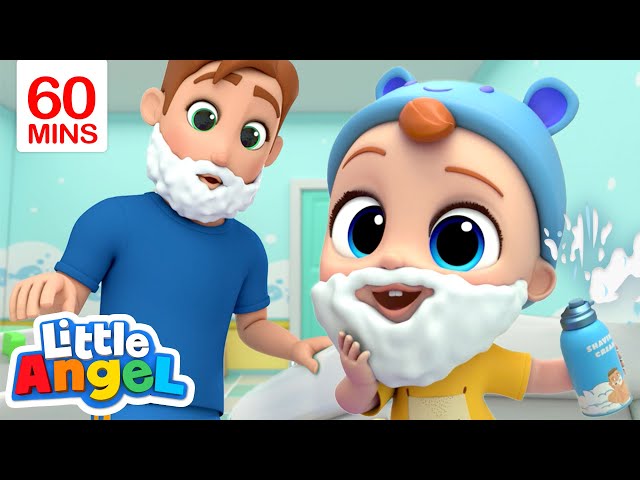 Daddy is My Hero | My Daddy Song & More Little Angel Kid Songs class=