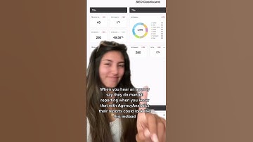 When You Hear an Agency Say They Do Manual Reporting #shorts #digitalagency