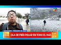 🥶 Ola de frío polar en todo el país 🗣️ Juan Quispe, periodista: &quot;Hemos tenido nieve en Jujuy&quot;