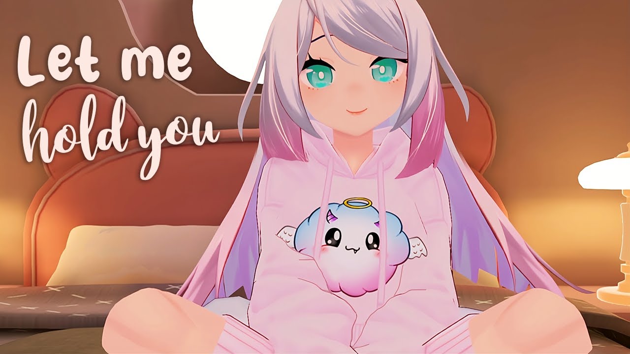 [ASMR VR 3Dio] Comforting you after a nightmare ❤️ Massage, heartbeat, close whispers