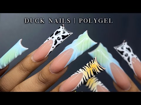 Zebra Print Nails Designs