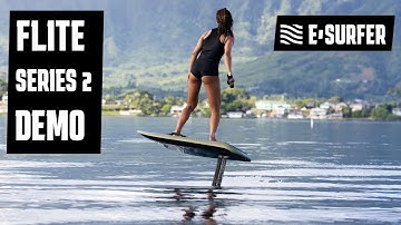 Fliteboard Series 2 efoil product demonstration