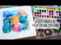 Loose watercolor and mark making  art journaling tutorial  perfect for beginners