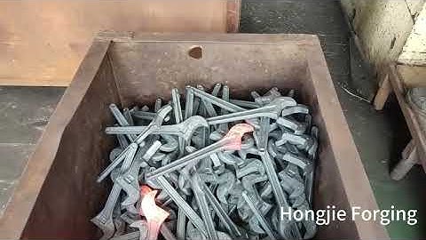 Amazing spanner forging process. Corss wedge rolling makes pre-form.