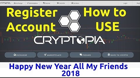 How to Create Account Cryptopia Exchange and How to Use (cryptopia.co.nz)