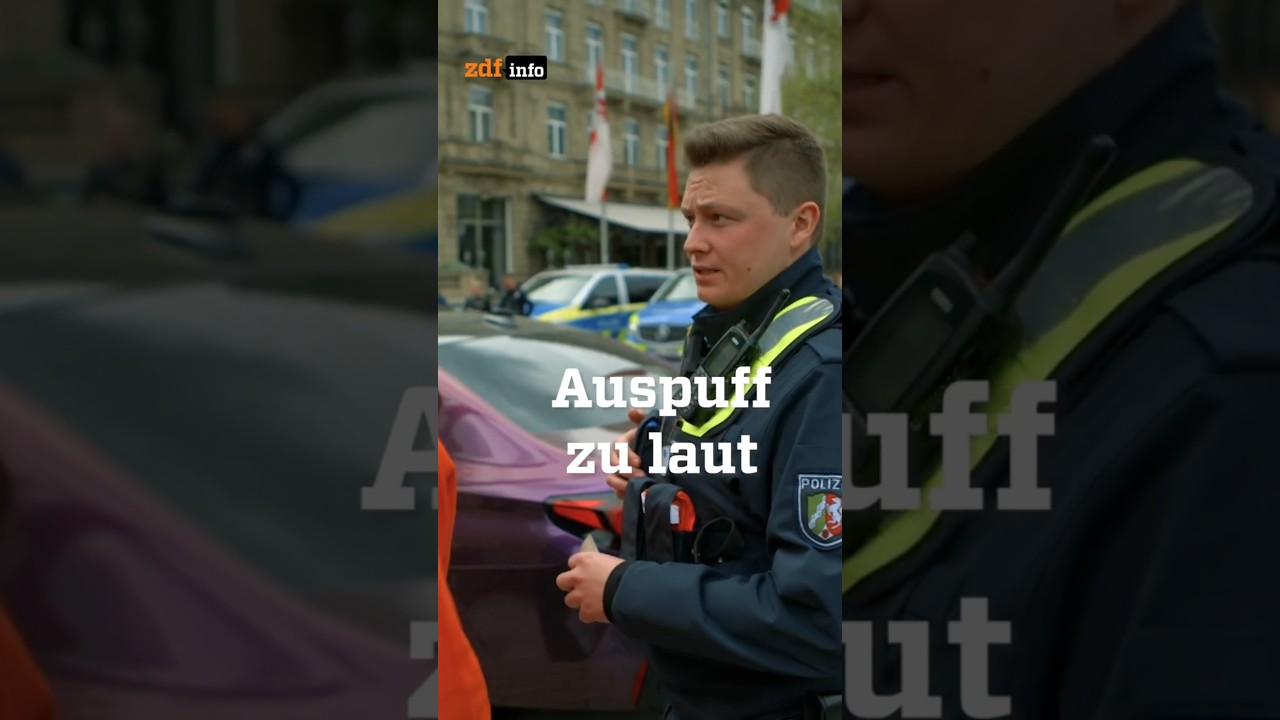 Autoposer: 150.000€ Auto sorgt für Ärger #zdfinfo #tuning #polizei