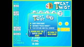 Text Twist! Episode 1 / BULNIG! (This game is sick)