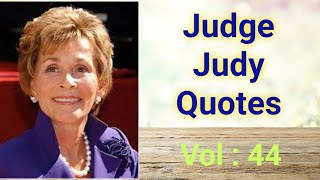 judy judge quotes