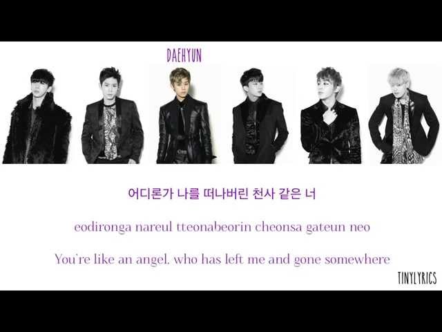 B.A.P (비에이피) - 1004 (Angel)  [Hangul/ Romanization/ English Color Coded Lyrics] class=