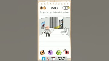 brain test 2 prison escape level 6 walkthrough