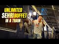 Unlimited sehri buffet at train restaurant  ramzan sehri  explore with bhukkanawab