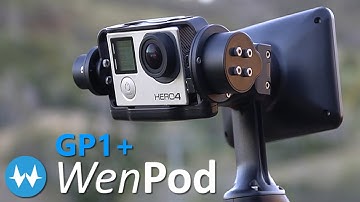 GoPro Gimbal With LCD Screen | Wenpod GP1+ Review | DansTube.TV