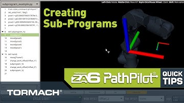 Tormach ZA6 PathPilot Quick Tip | Creating Subprograms