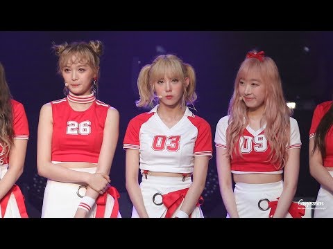 170607 Happy Moment 우주소녀 (WJSN) 쇼케이스 선의, 루다, 수빈 멘트 직캠