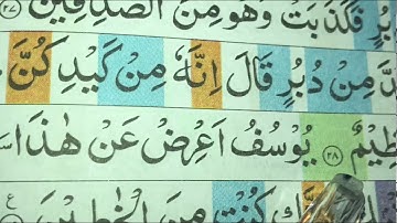 #Easy# ways to learn/Surah Al-Yusuf/26 to 30 Ayat/ سورة يوسف