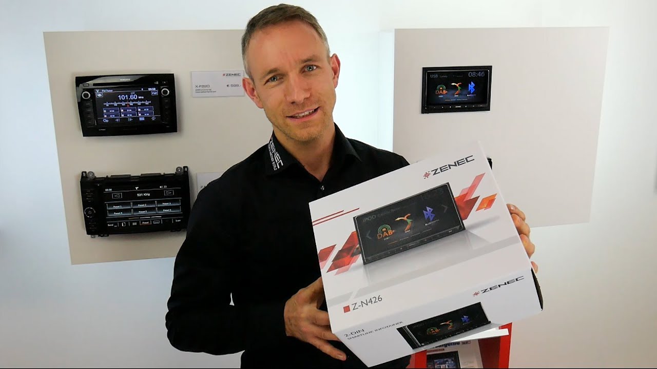 Produktvorstellung: Zenec Z-N426 mit Smartlink , DAB+ und HDMI - YouTube
