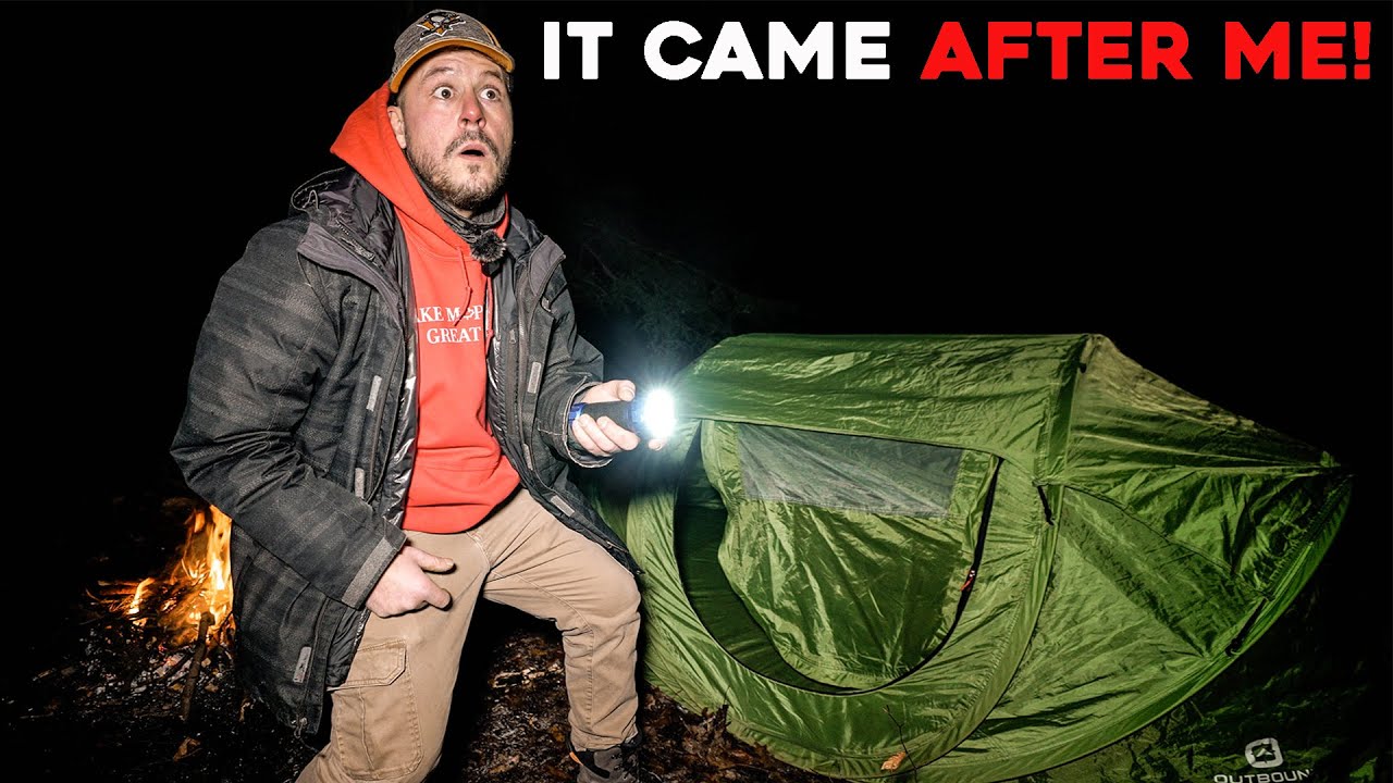 (IT CAME AFTER ME!) MY MOST TERRIFYING EXPERIENCE while Camping Alone in the HAUNTED FOREST