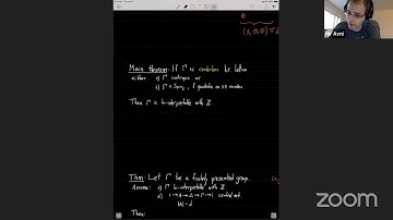 Nir Avni (Northwestern): Equations in arithmetic groups and Model Theory