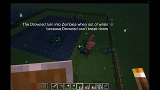 Zombies \& Drowned [Dark Swarm - Behind the Scenes #1]