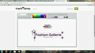 Free logo maker / www.graphicsprings.com screenshot 3