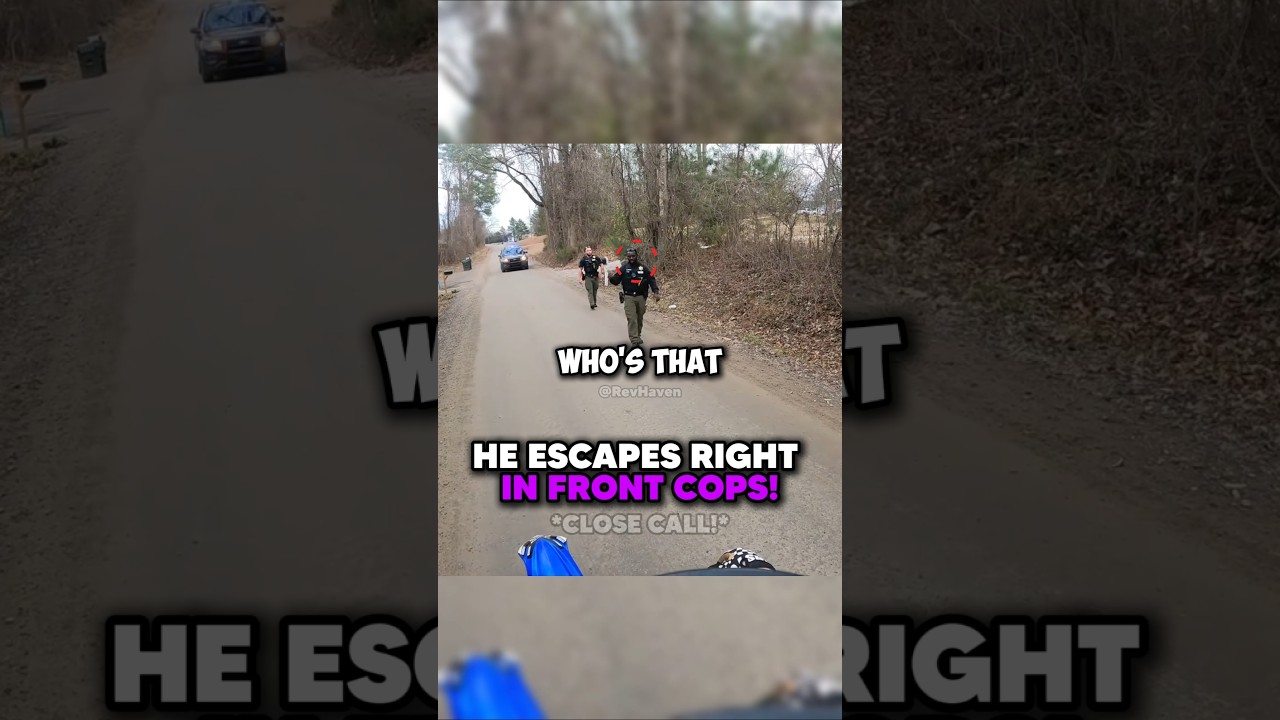 Biker ESCAPES Right In Front Cops!😮@MotoClashMedia