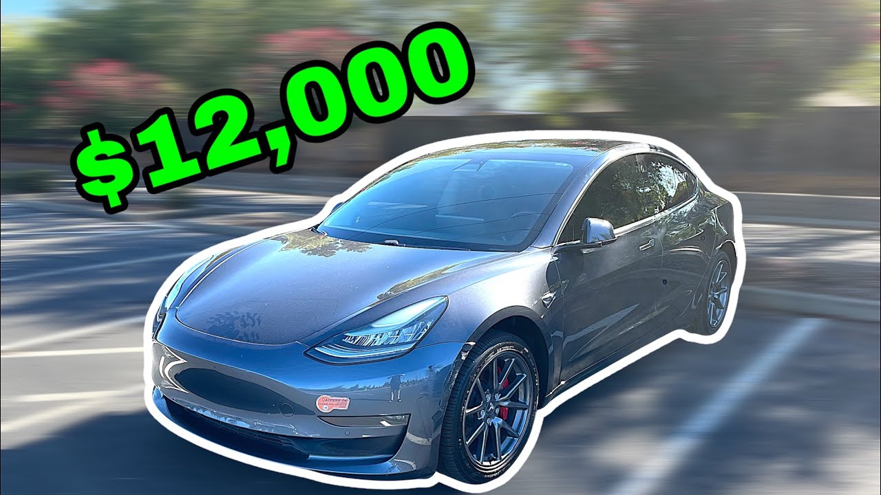 I BOUGHT THE CHEAPEST TESLA MODEL 3...