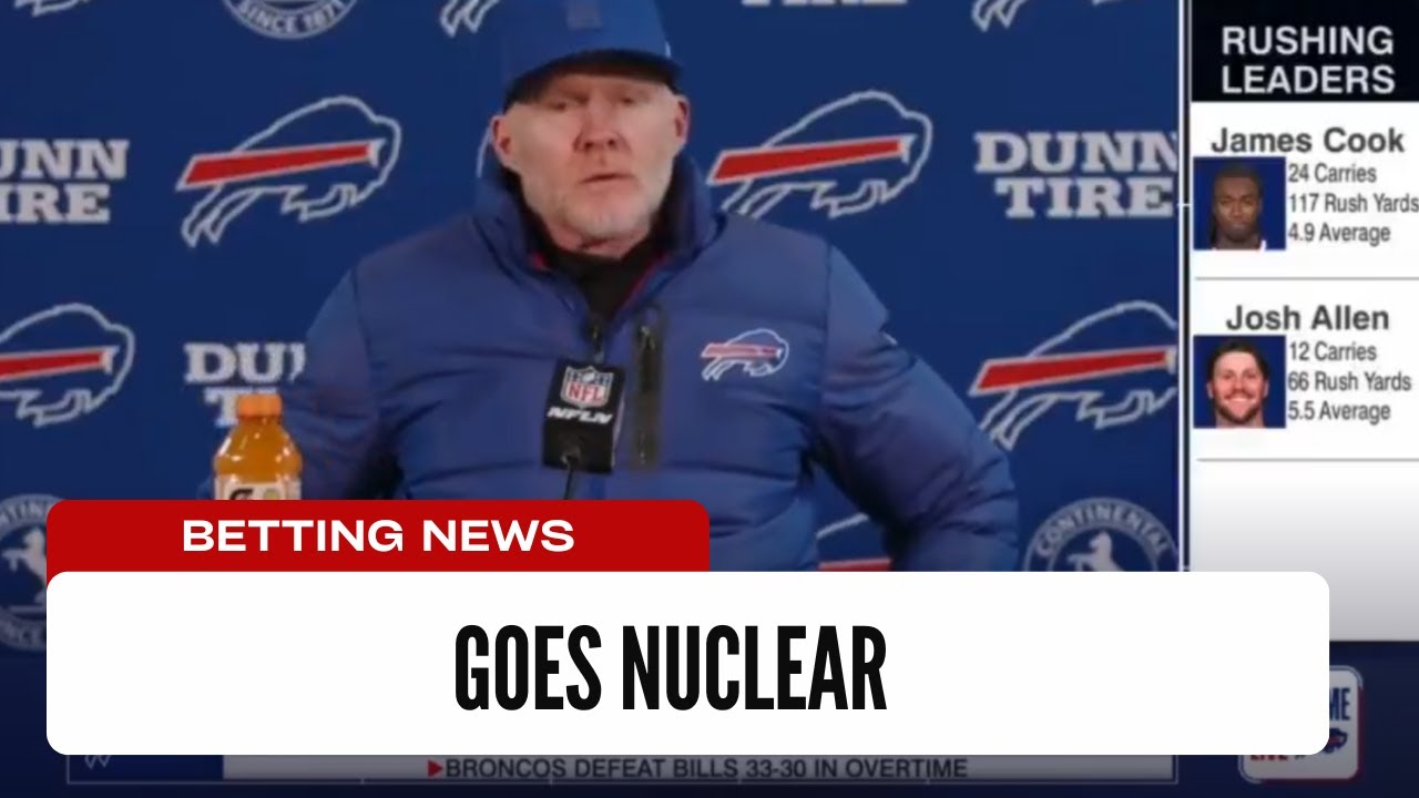 Sean McDermott Goes Nuclear On Controversial Call