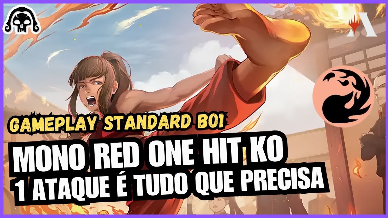 1 ataque, 20 de dano. Mono Red Avatar é criminoso!