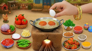 Mini Spicy Egg🥚Miniature Cooking Delicious Deep Fried Egg Ball Recipe 🌶 Tara Mini Food
